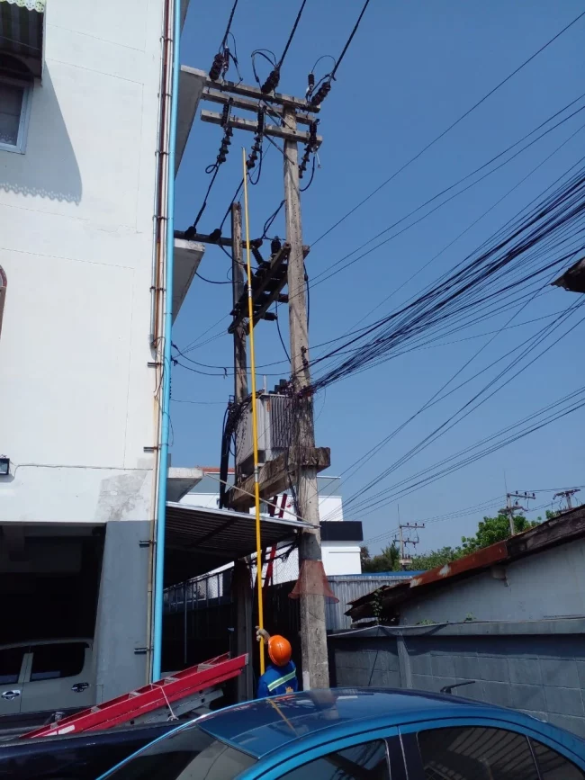 PM บำรุงรักษา หม้อแปลงไฟฟ้า เคเค คอนโด จำนวน 1 เครื่อง จ.-ขอนแก่น
